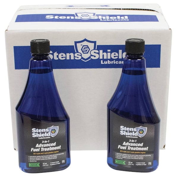 Stens Shield 3-In-1 Advanced Fuel Treatment For Twelve 12 Oz.Bottles 770-742 770-742 - main
